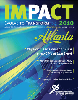 Physician Assistants Can Earn 35-40 CME at One Event