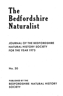 The I Bedfordshire \ ,Naturalist