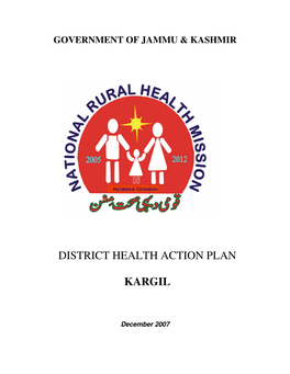 District Health Action Plan Kargil