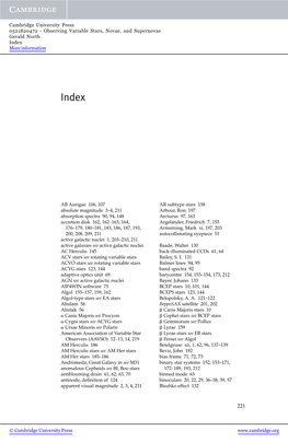 AB Aurigae 106, 107 Absolute Magnitude 3–4, 211 Absorption