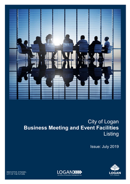 City of Logan Business Meeting and Event Facilities Listing