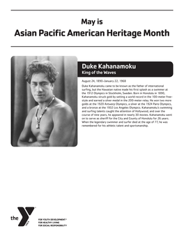 Asian Pacific American Heritage Month