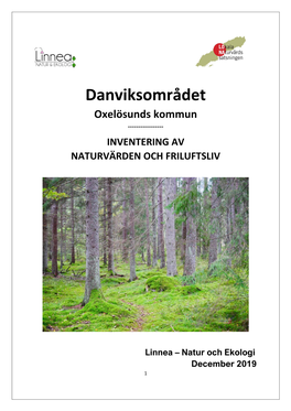 Inventering Av Naturvärden Och Friluftsliv I Danviksområdet Pdf, 18.8