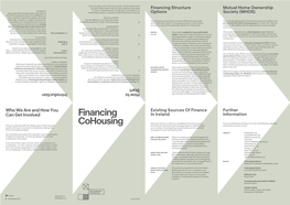 Financing Cohousing