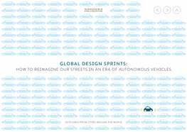 Global Design Sprints: How to Reimagine Our Streets in an Era of Autonomous Vehicles