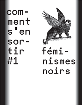 Com- Ment S'en Sor- Tir Fémi- #1 Nismes Noirs