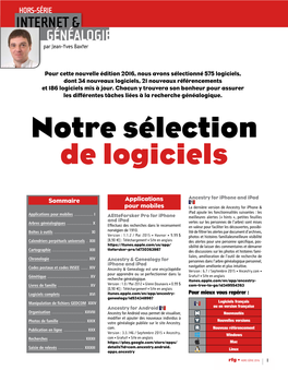 Notre Sélection De Logiciels