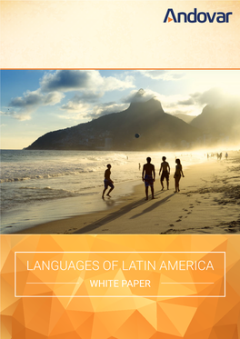 Languages of Latin America I