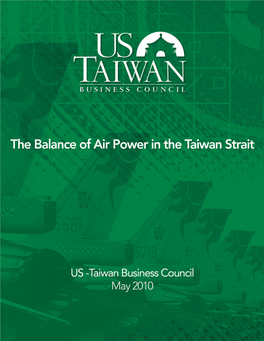 The Balance of Air Power in the Taiwan Strait