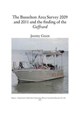 The Busselton Area Survey 2009 and 2011 and the Finding of the Geffrard