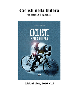 Ciclisti Nella Bufera Di Fausto Bagattini