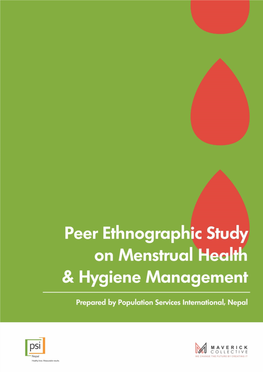 PSI – Menstrual Hygiene in Nepal