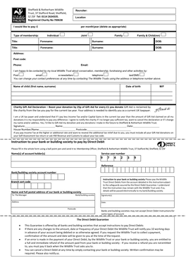 Instruction to Your Bank Or Building Society to Pay by Direct Debit 9 7 4