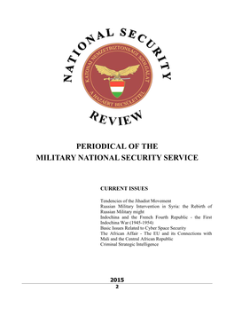 Periodical of the Military National Security Service
