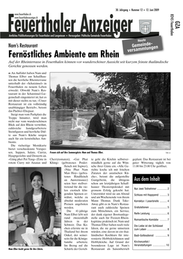 Fernöstliches Ambiente Am Rhein