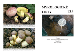 Mykologické Listy 135
