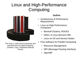 Linux and High-Performance Computing