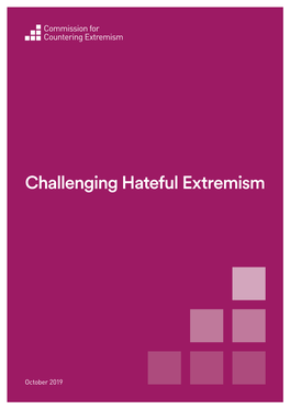 Challenging Hateful Extremism
