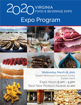 2020 Expo Program