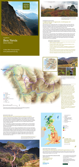 Ben Nevis Area a Fabulous Home for Birds Such As the Snow Bunting and Golden Eagle