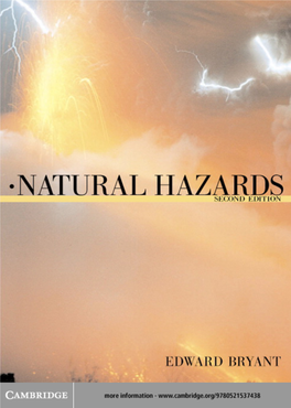 Bryant E. Natural Hazards (Updated Ed., CUP, 2005)(ISBN