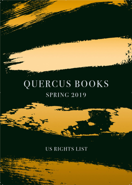 Quercus Books US Rights List Spring 2019