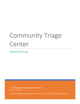 Community Triage Center