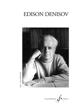 Catalogue Auteur De Edison Denisov