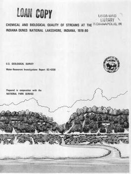 Usgs-Wrd Chemical and Biological Quality Of
