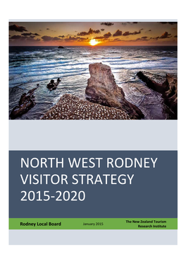 North West Rodney Visitor Strategy 2015-2020