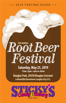 Root Beer Festival 4TH ANNUAL