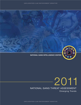 National Gang Threat Assessment Emerging Trends