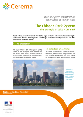 The Chicago Park System the Example of Lake Front Park