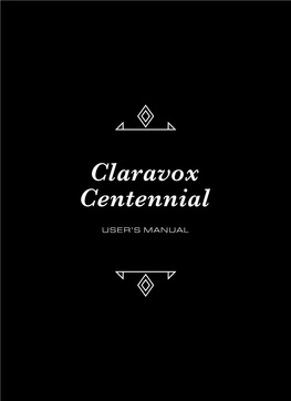 Claravox Centennial Web Man