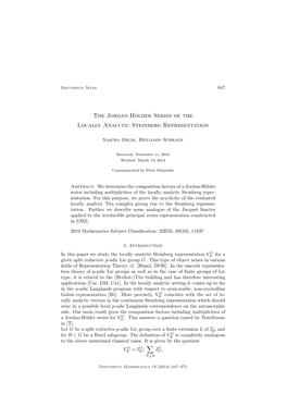 The Jordan-Hölder Series of the Locally Analytic Steinberg