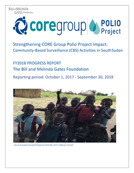 CORE Group Polio Project FY18 Annual Report