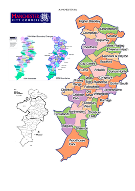 MANCHESTER.Doc MANCHESTER.Doc MANCHESTER 1973 Brooklands Crumpsall Y