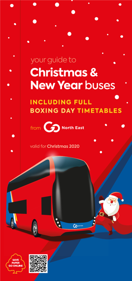 Christmas & New Year Buses