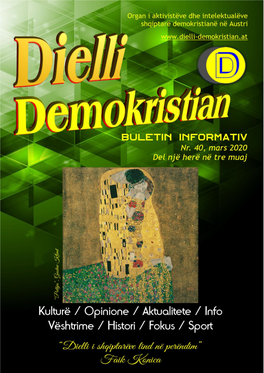 Revista DIELLI DEMOKRISTIAN Nr. 40: Vjenë, Mars 2020