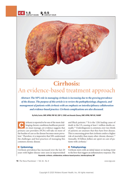 C Cirrhosis: an Evidence-Based Treatment Approach