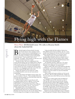 Flying High with the Flames