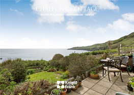 Chalfont Cottage South Hallsands • Kingsbridge • Devon Chalfont Cottage South Hallsands • Kingsbridge Devon