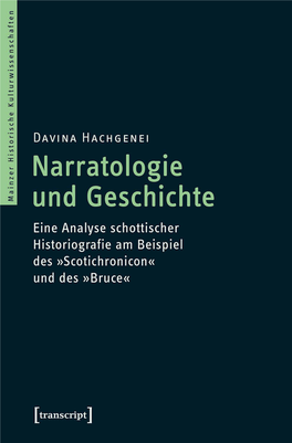 Narratologie Und Geschichte