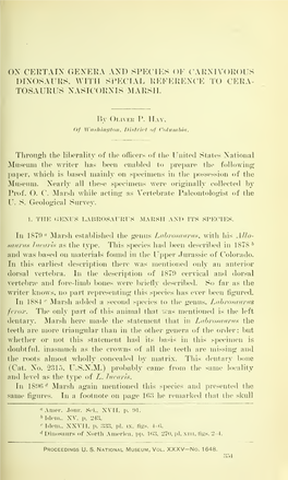 Proceedings of the United States National Museum