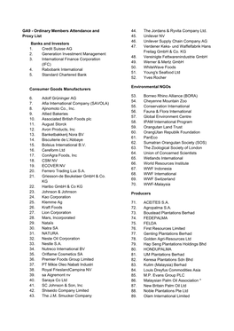 GA9 - Ordinary Members Attendance and 44