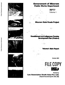 World Bank Document