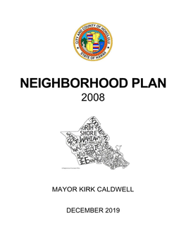 Neighborhood Plan 2008