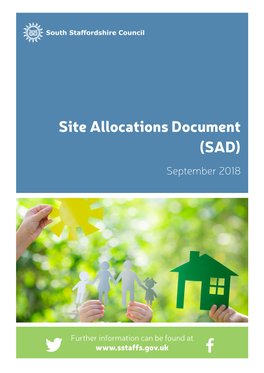 Site Allocations Document (SAD) September 2018