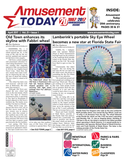Lamberink's Portable Sky Eye Wheel Becomes a New Star at Florida State