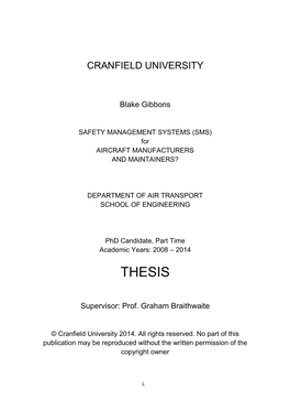 Thesis Template